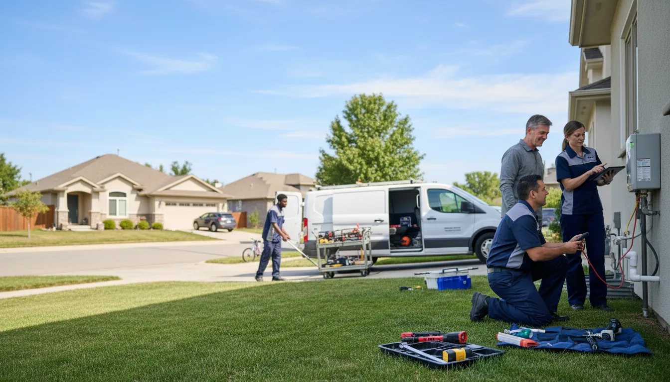 Tankless water heater service in Calhan, CO